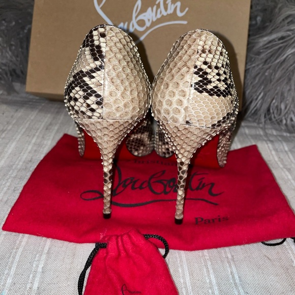 Christian Louboutin Python Pumps100 mm - Picture 7 of 11